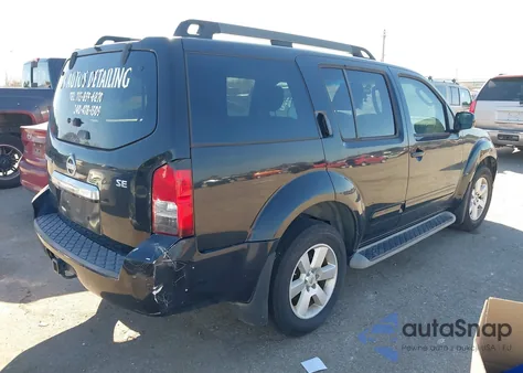 2010 Nissan Pathfinder Se из США, поврежденный, VIN 5N1AR1NN3AC609065